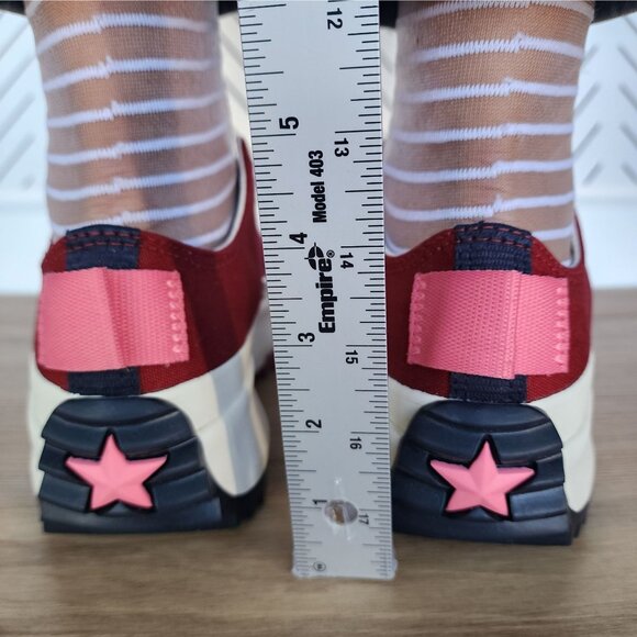 ❤️Converse Run Star Hike Platform Color Pop Sz 8 Women Shoes Sneaker Red A14272C - Picture 7 of 11